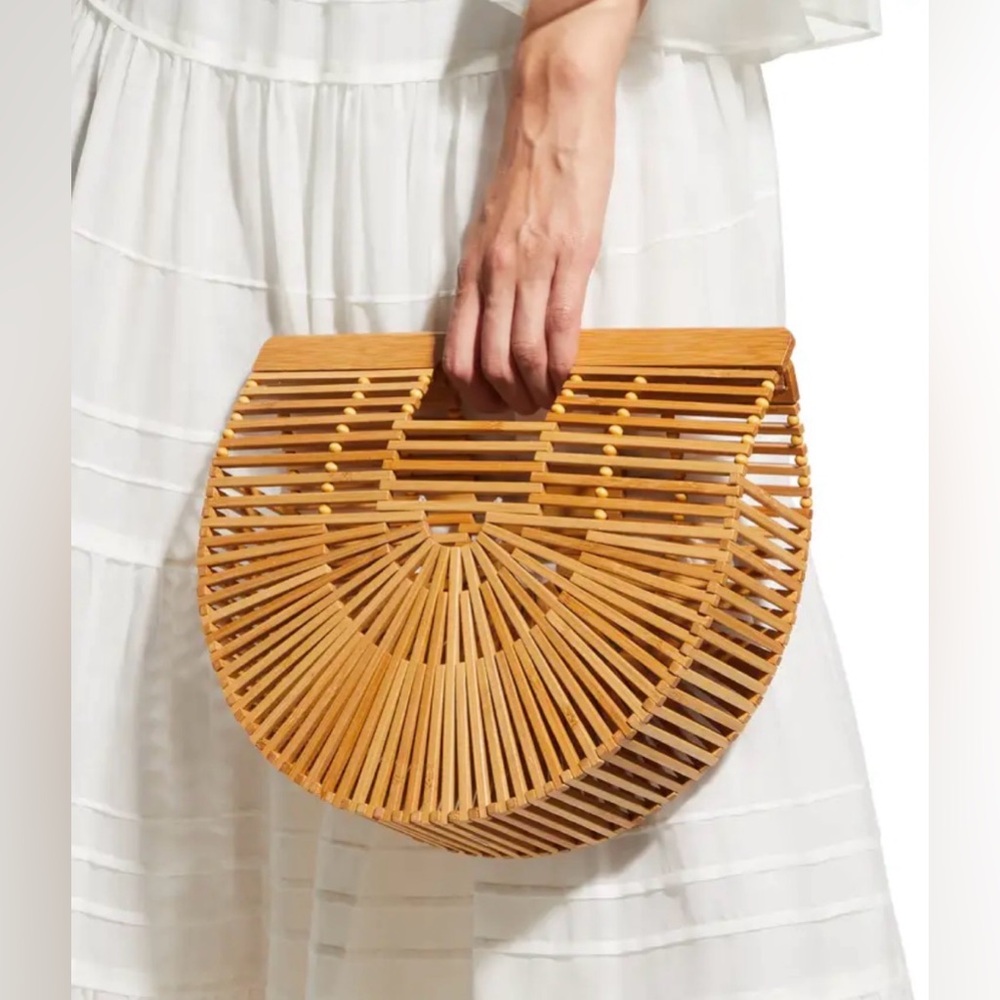 Cult Gaia Gaias Bamboo Ark Small Top Handle Bag - Picture 13 of 17